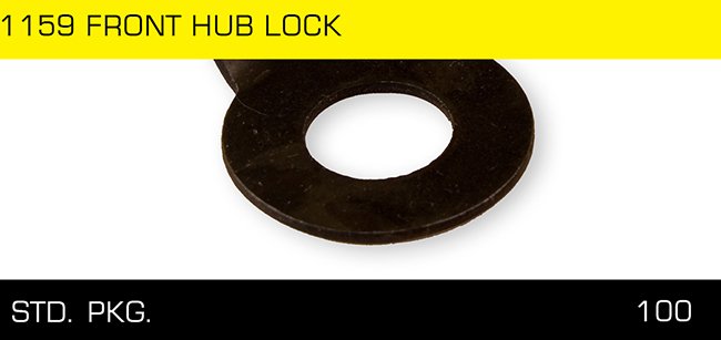 1159 FRONT HUB LOCK. 1159 FRONT HUB LOCK.